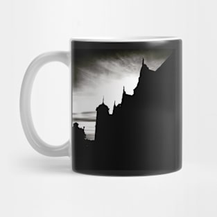 Castle silhouette Mug